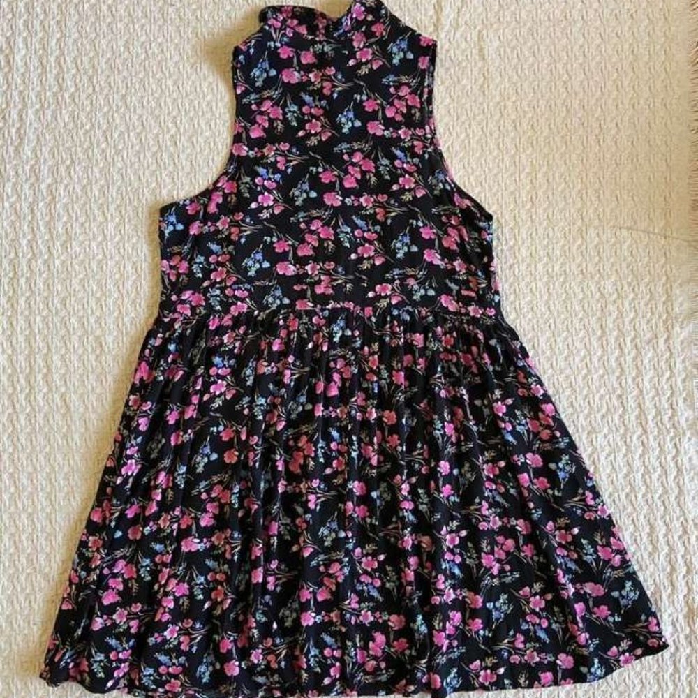 Torrid Floral Print Button Front Challis Dress size 00